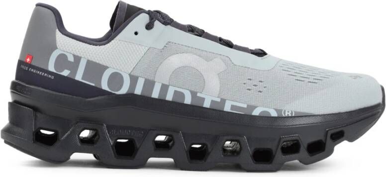 On Running Grijze Sneakers Lichtgewicht Flexibel Ontwerp