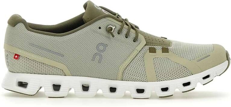 ON Running Groene Cloud 5 Herensneakers Multicolor Heren