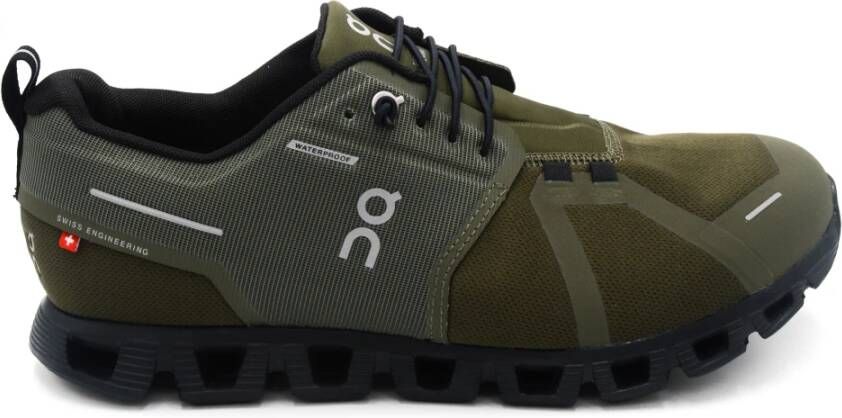 ON Running Cloud 5 WP Waterproof Heren Hardloopschoenen Running Schoenen Sportschoenen Olive-Black - Foto 6