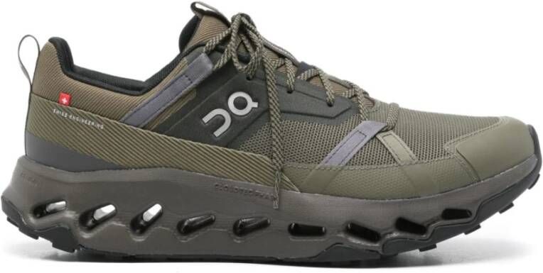 On Running Groene Textiel Veterschoenen - Foto 2