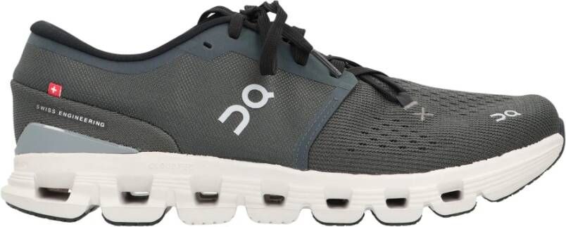 On Cloud X 4 Hardloopschoenen grijs