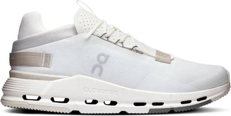 On Running Mesh Sneakers met verhoogde zool