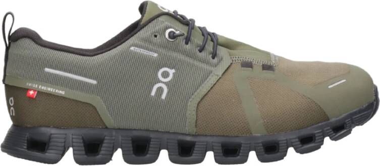 On Running Militaire Sneakers met Waterdicht Membraan