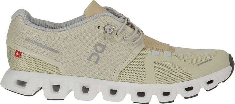 ON Running Cloud 5 Dames Hardloopschoenen Beige Heren - Foto 4