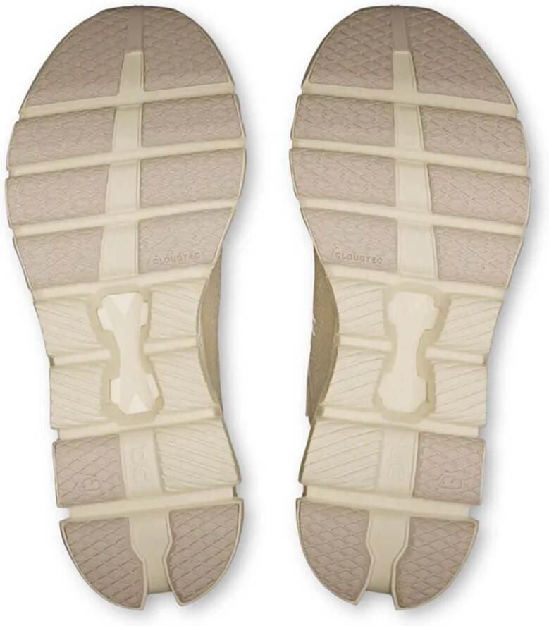 On Running Beige Sneakers met V-vormig Speedboard