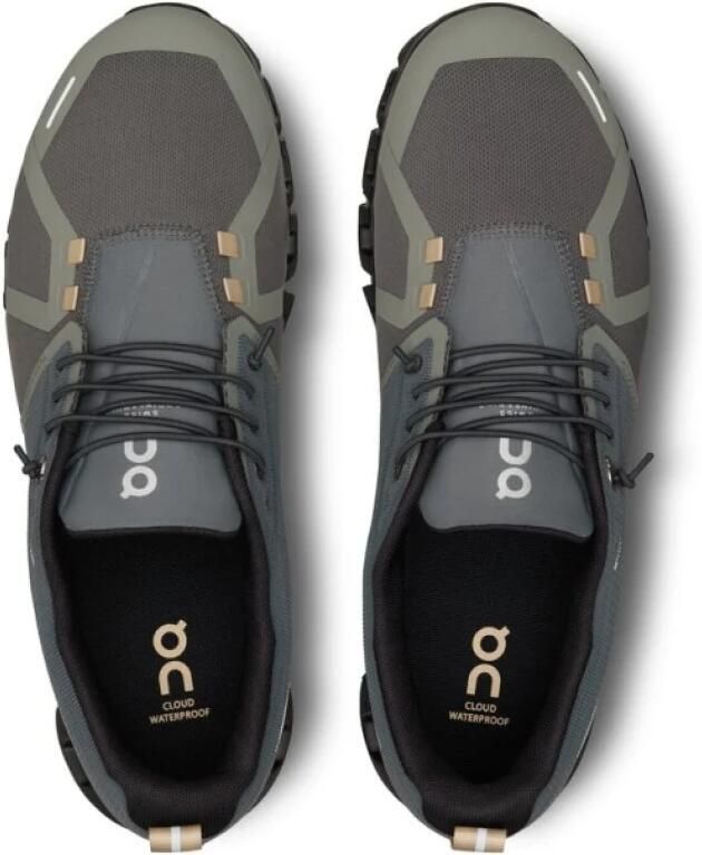 ON Running Cloud 5 Waterproof Grey- Heren Grey - Foto 3