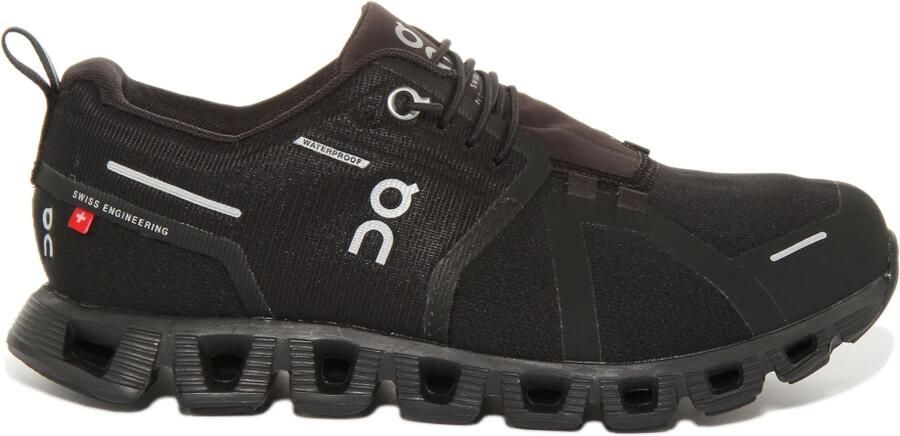 ON Running Cloud 5 WP Waterproof Hardloopschoenen Running Schoenen Sportschoenen All Black - Foto 2