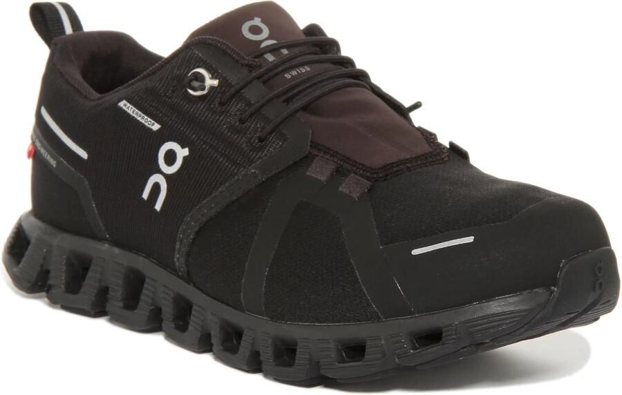 ON Running Cloud 5 WP Waterproof Hardloopschoenen Running Schoenen Sportschoenen All Black - Foto 8