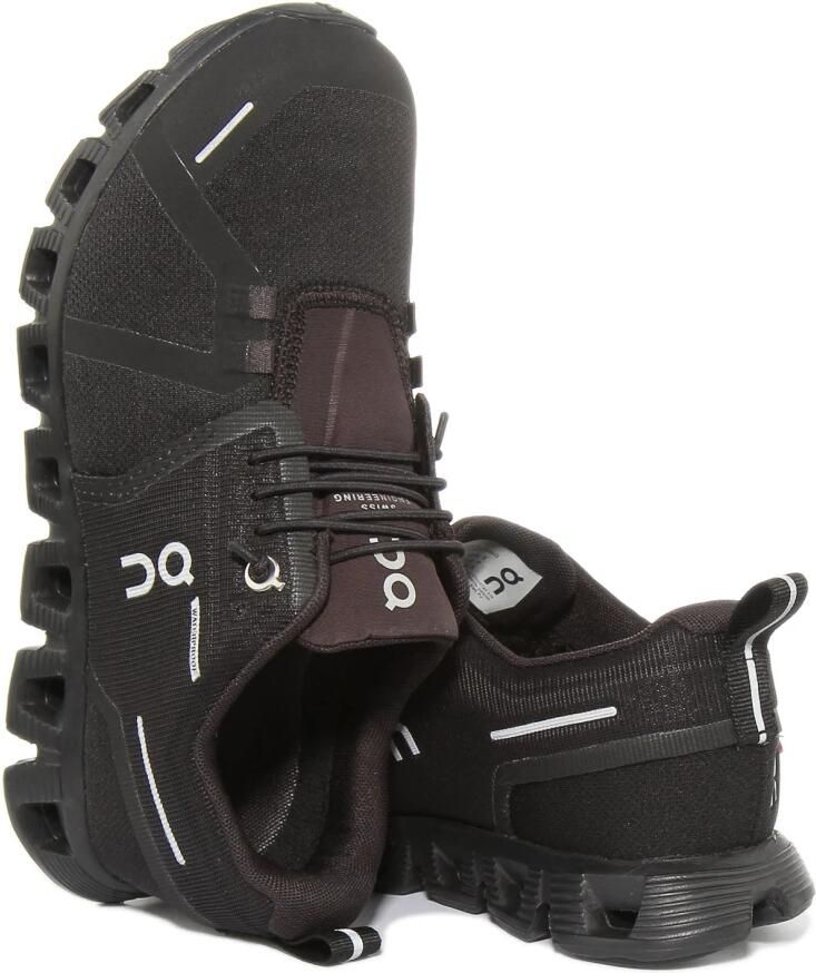 ON Running Cloud 5 WP Waterproof Hardloopschoenen Running Schoenen Sportschoenen All Black - Foto 4