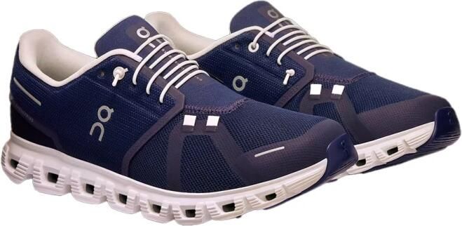 On Running Blauwe Snelle Veters Sneakers Lichtgewicht Demping - Foto 4