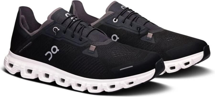 On Running Zwarte Sneakers met Speed Lacing System