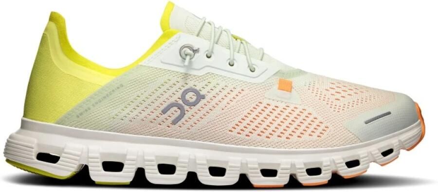 On Running Cloud Coast Dames Sneakers Aloe Limelight