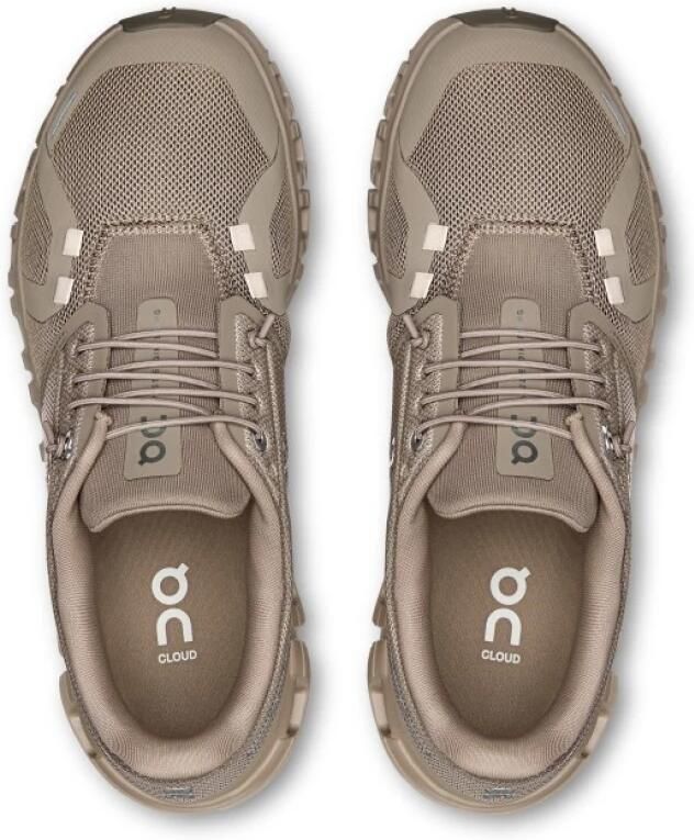 On Cloud Sneakers Dames Bruin Mesh Synthetisch - Foto 2