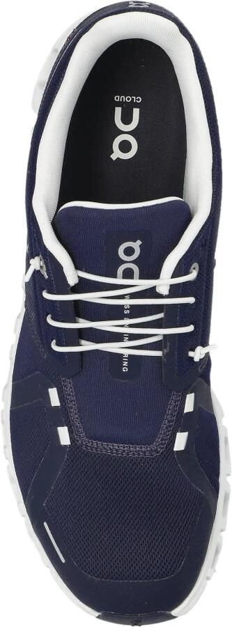 On Running Blauwe Snelle Veters Sneakers Lichtgewicht Demping - Foto 3