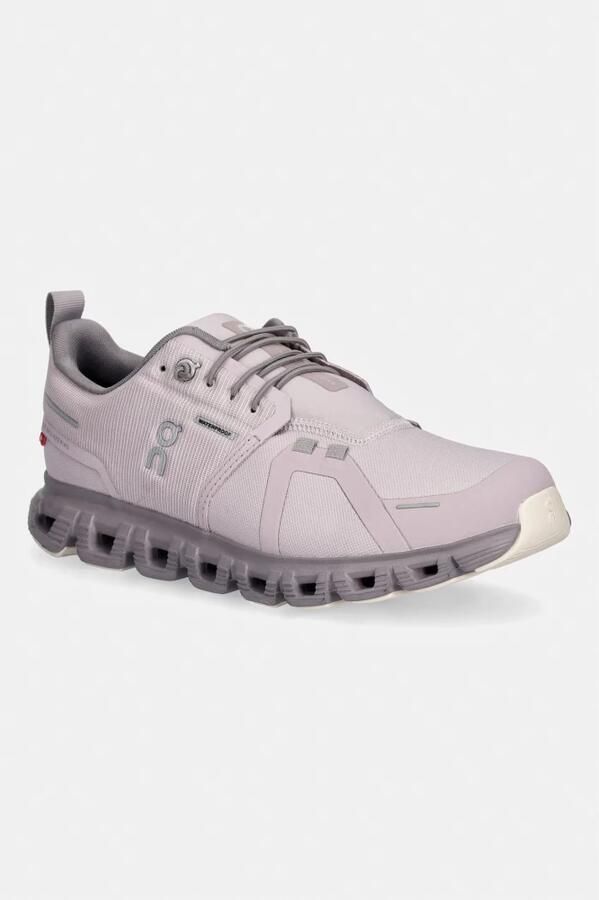 ON Running Cloud 6 WP Waterproof Dames Sneakers Schoenen Mauve-Zin WF10053037 - Foto 4