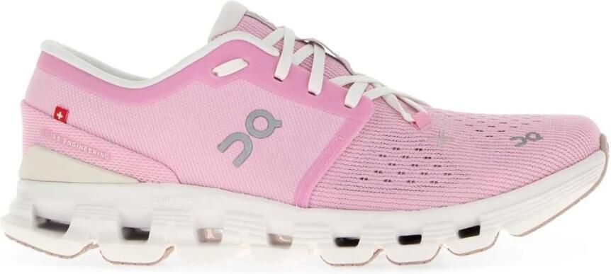 ON Running Cloud X4 Dames Sneakers Fitness Schoenen Petal-Sand 3WE30073561 - Foto 4