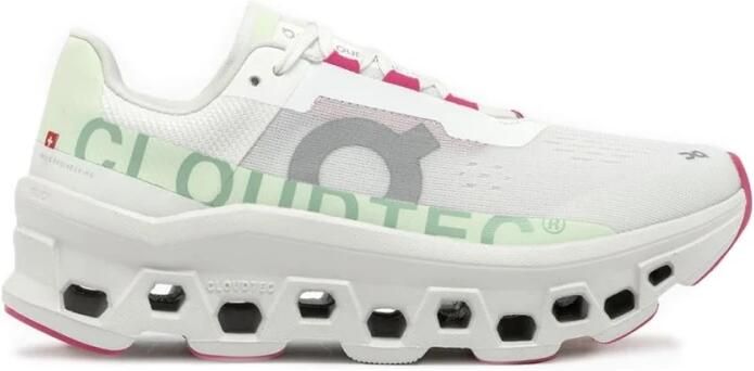 ON Running Cloudmonster Dames Hardloopschoenen Cloud Schoenen White-Lima - Foto 4