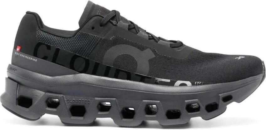 ON Running ON Cloudmonster Dames Sportschoenen Hardlopen Weg zwart blauw - Foto 7