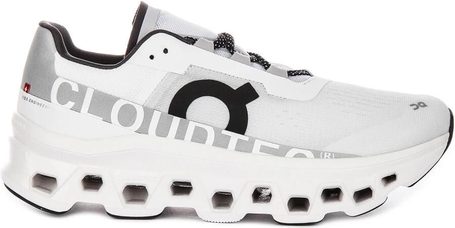 ON Running Witte Sneakers met Stoffen Materiaal en Rubberen Zool White Heren