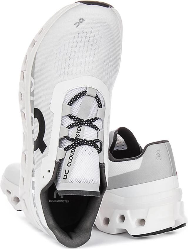 ON Running Witte Sneakers met Stoffen Materiaal en Rubberen Zool White Heren - Foto 5