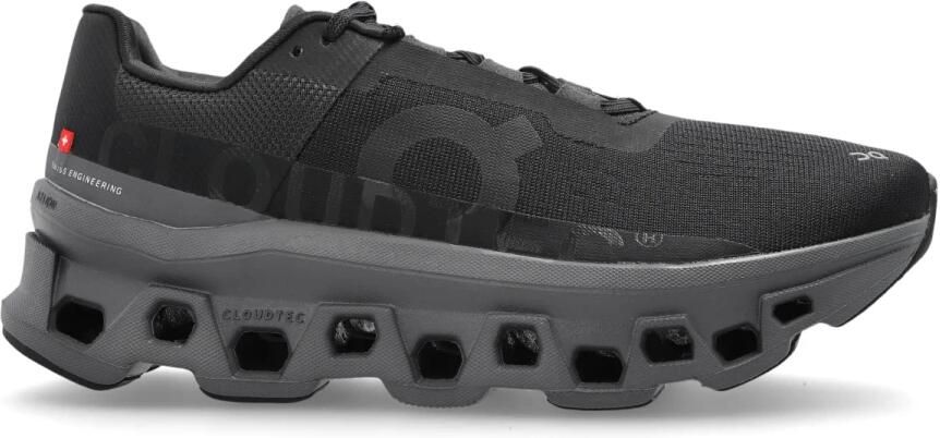 ON Running ON Cloudmonster Dames Sportschoenen Hardlopen Weg zwart blauw - Foto 3