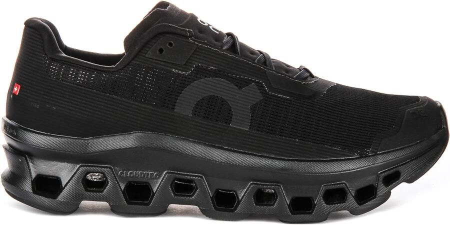ON Cloudm ster Hardloopschoenen Black Black Zwart Cloudm ster Hardlopen Heren Hardloopschoenen voor Mannen - Foto 4