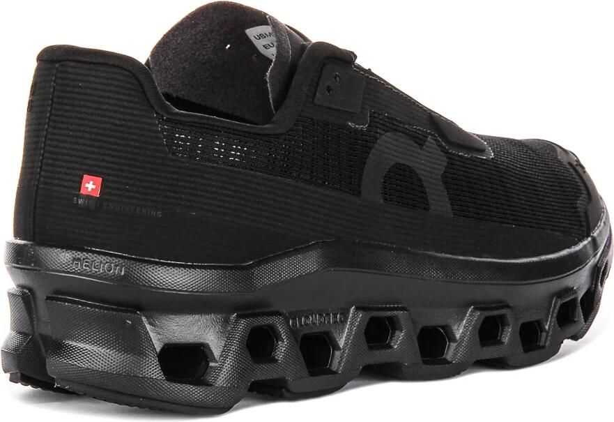 ON Cloudm ster Hardloopschoenen Black Black Zwart Cloudm ster Hardlopen Heren Hardloopschoenen voor Mannen - Foto 6
