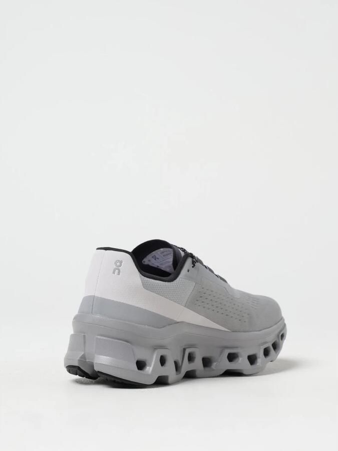 ON Running Ademende CloudMonster Sneakers met CloudTec Gray Heren