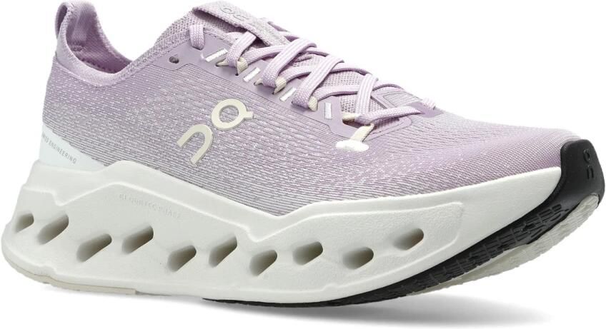 On Women's Cloudsurfer Max Hardloopschoenen oranje ivory - Foto 7