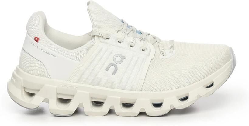 On Running Witte platte schoenen voor hardlopen