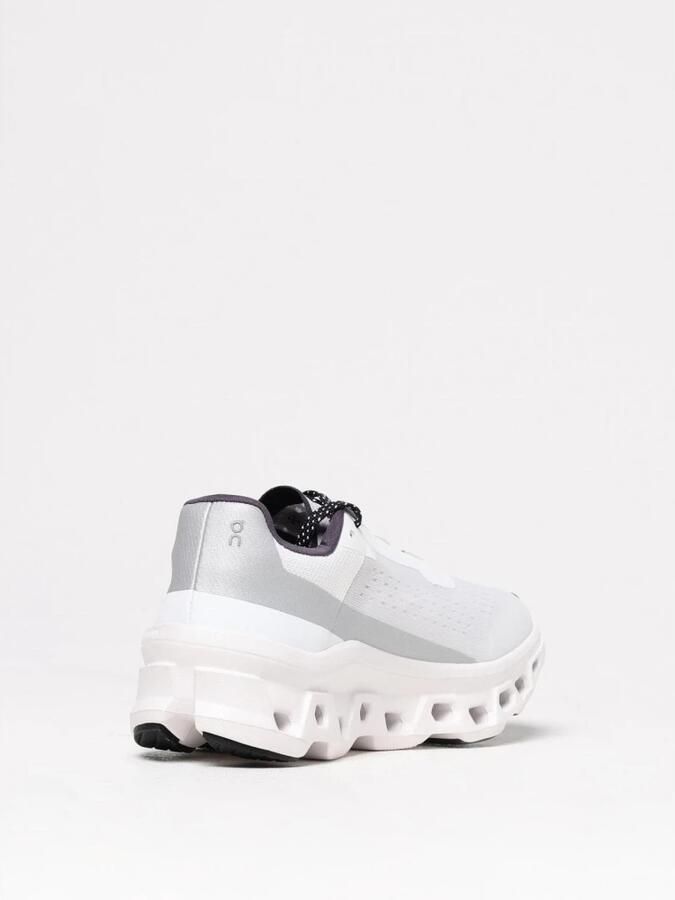 On Cloudm ster Dames Schoenen Wit Maat: 37.5 Mesh Synthetisch Foot Locker