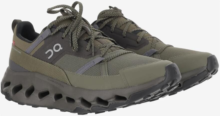 On Running Donkergroene Mesh Sneakers met Missiongrip - Foto 2