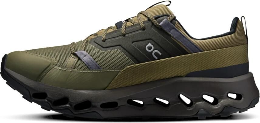 On Running Donkergroene Mesh Sneakers met Missiongrip - Foto 3