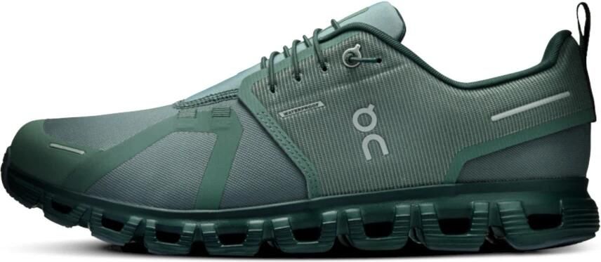 On Running Groene Waterdichte Cloud 6 Sneakers