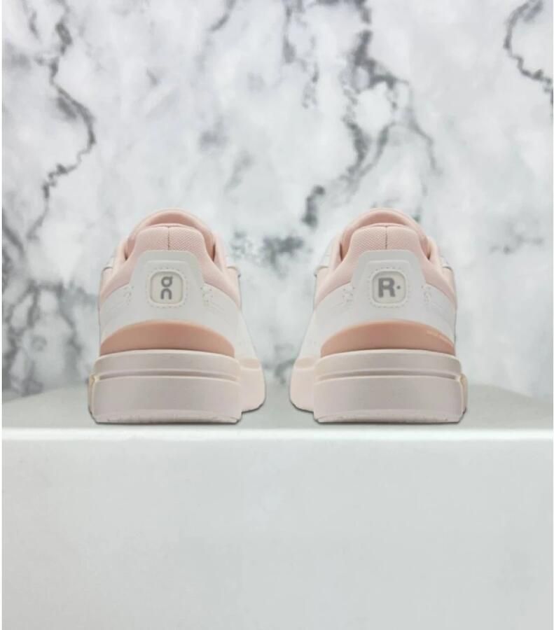 On Running Retro Tennisschoenen Wit Roze - Foto 2