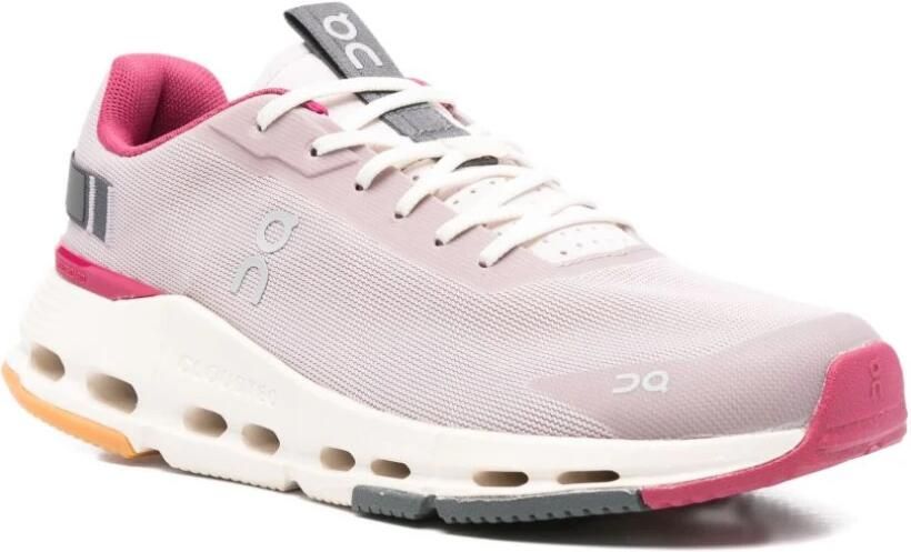 On Running Roze Mesh Cloudtec Sneakers