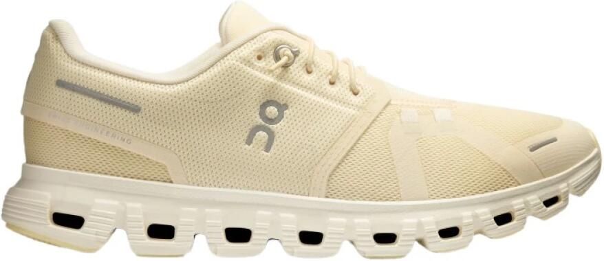 On Cloud Sneakers Dames Beige Mesh Synthetisch - Foto 3