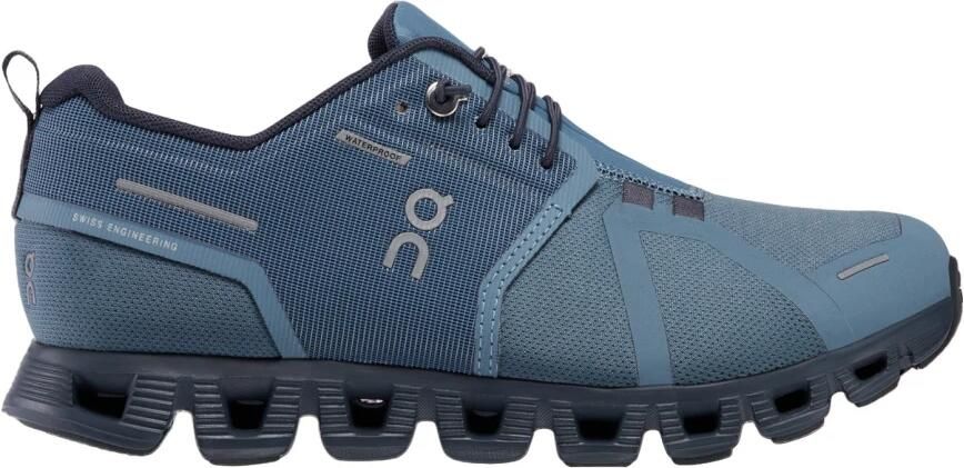 ON Running Cloud 5 Waterproof Schoen Blauw
