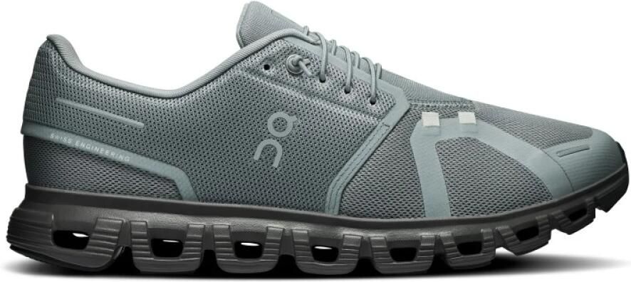 On Running Waterdichte Cloud 6 Grijze Heren Schoenen