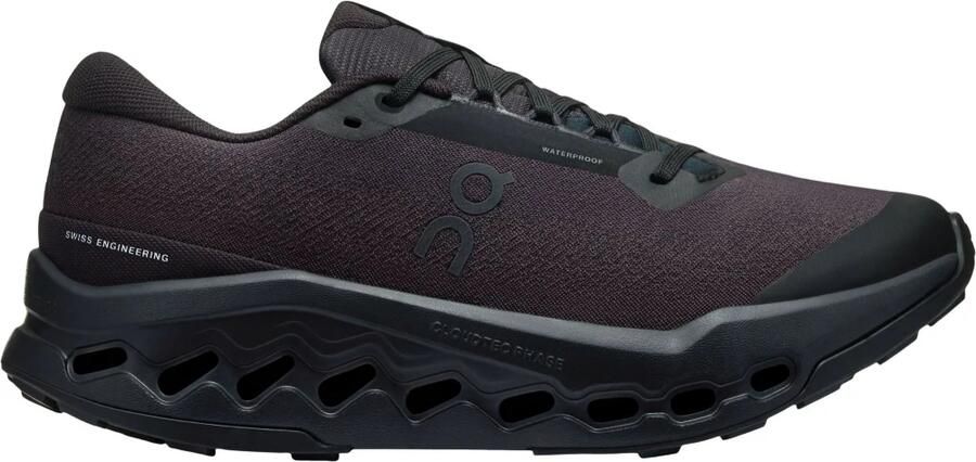 On Women's Cloudsurfer Trail 2 WP Trailrunningschoenen zwart