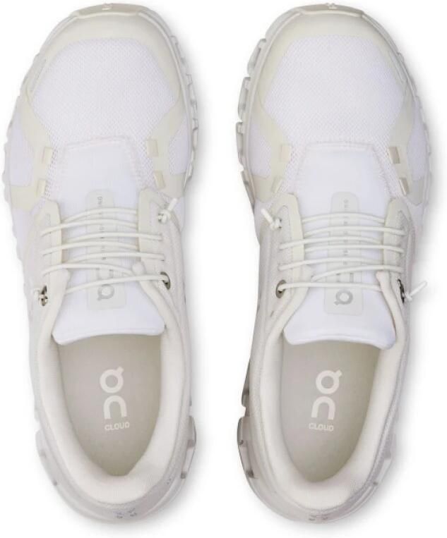 On Women's Cloud 6 Wide Sneakers grijs wit - Foto 4
