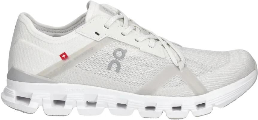 ON Running Cloud X 4 AD Dames Sneakers Schoenen White-Wolf 3WF10172852
