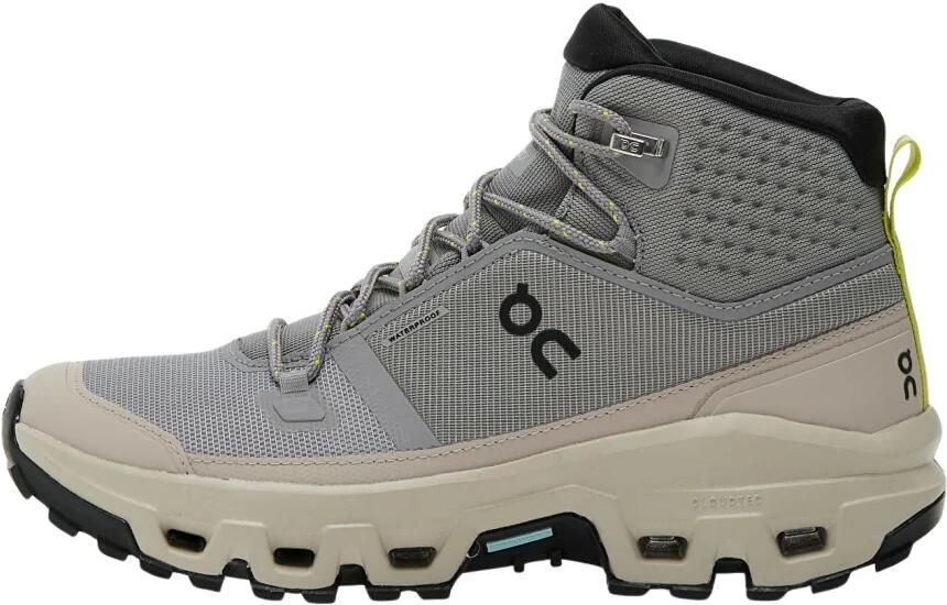 ON Cloudrock Mid WP Wandelschoen Dames waterdichte mid wandelschoenen Alloy Ice - Foto 2