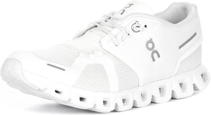 ON Running Cloud 5 Dames Hardloopschoenen Running schoenen Sneakers All-White - Foto 7