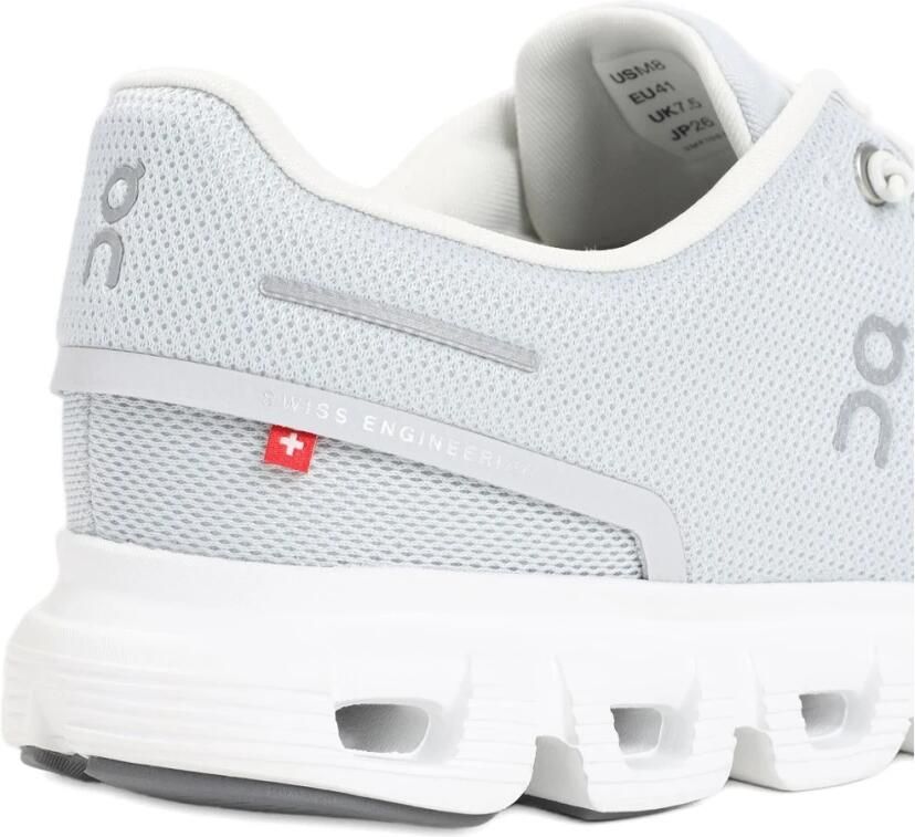 On Running Witte Mesh Sneakers met CloudTec Demping