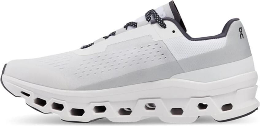 ON Running Witte Sneakers met Stoffen Materiaal en Rubberen Zool White Heren - Foto 13