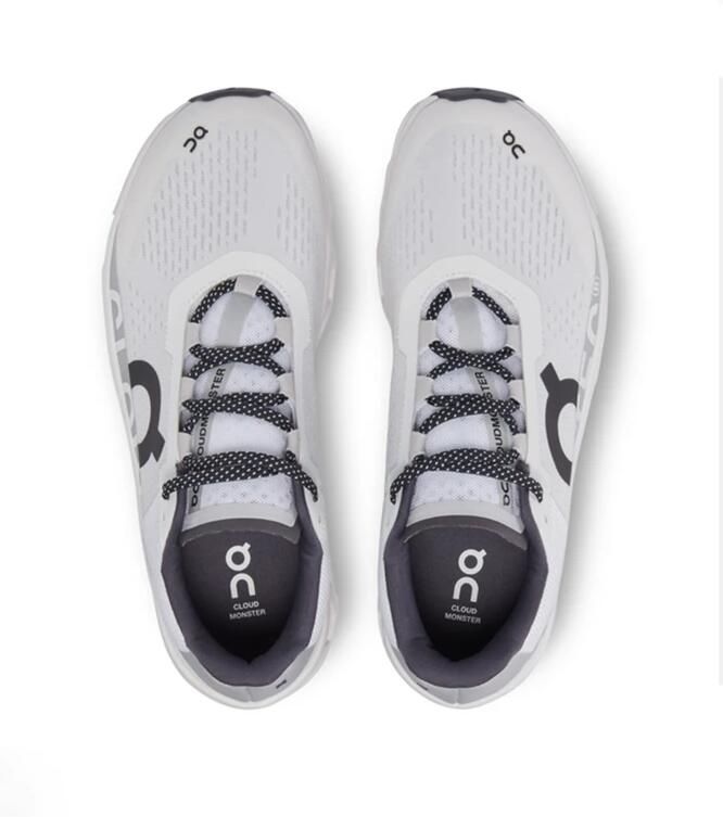 ON Running Witte Sneakers met Stoffen Materiaal en Rubberen Zool White Heren - Foto 7