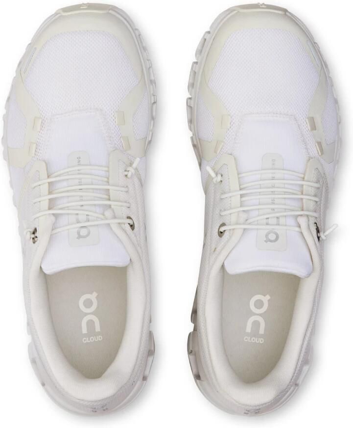 ON Running Cloud 5 Running Shoe CloudTec Cushioning Wo White Sneakers - Foto 4