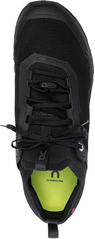 On Running Zwarte Mesh Sneaker met Logoprint