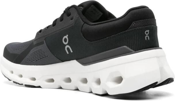 On Running Zwarte Mesh Sneakers met CloudTec Demping
